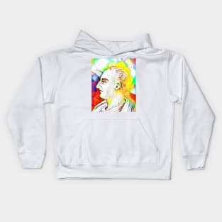 Livy Colourful Portrait | Livy Artwork 11 Kids Hoodie